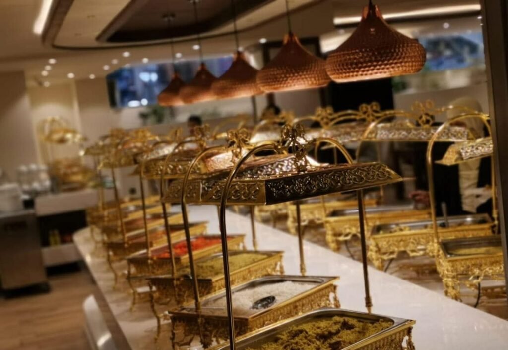 Dining at Jannat Al Hussein Hotel
