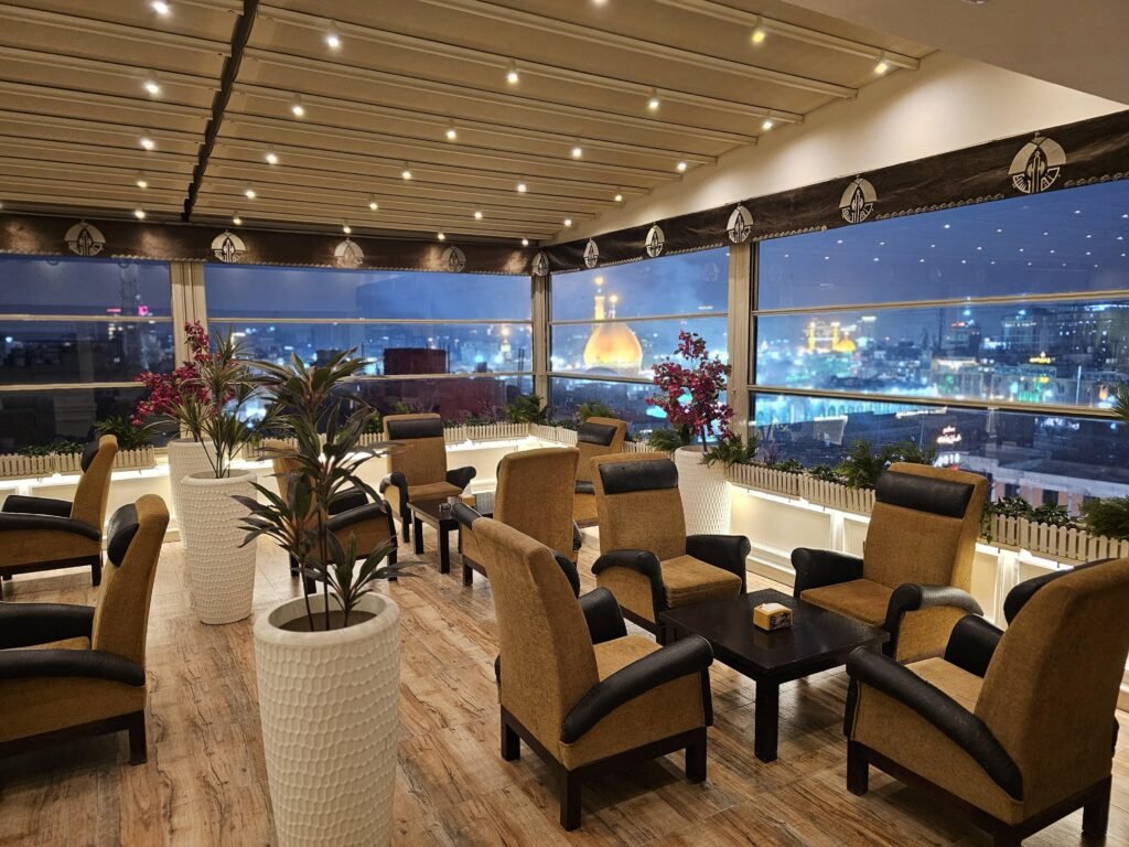 Rooftop coffee lounge