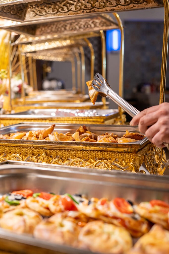 Food at Jannat Al Hussein Hotel