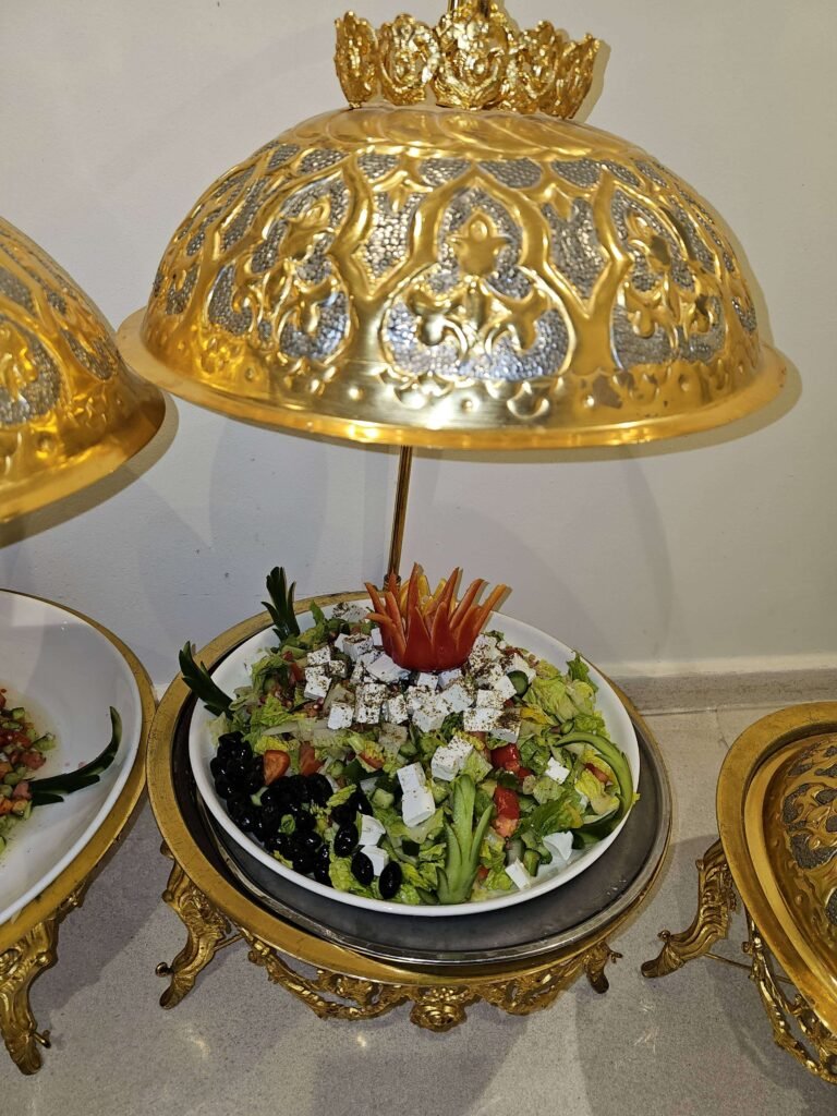 Food at Jannat Al Hussein Hotel